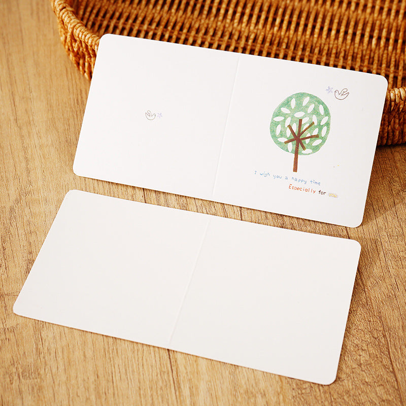 Creative small card, message, love card