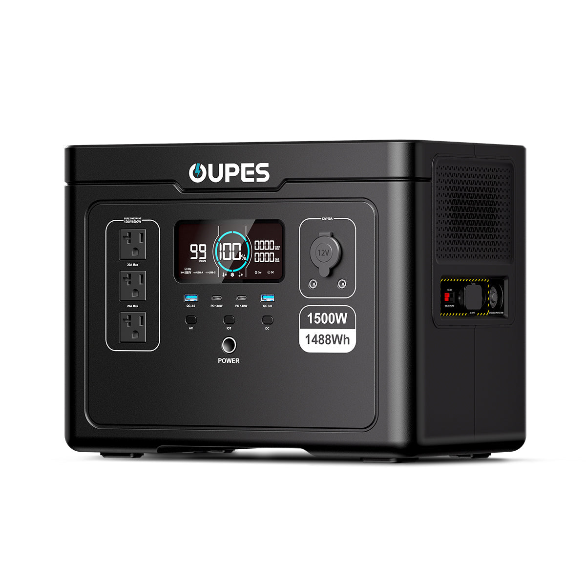OUPES Exodus 1500 + 240W Solar Panel | Solar Generator Kits