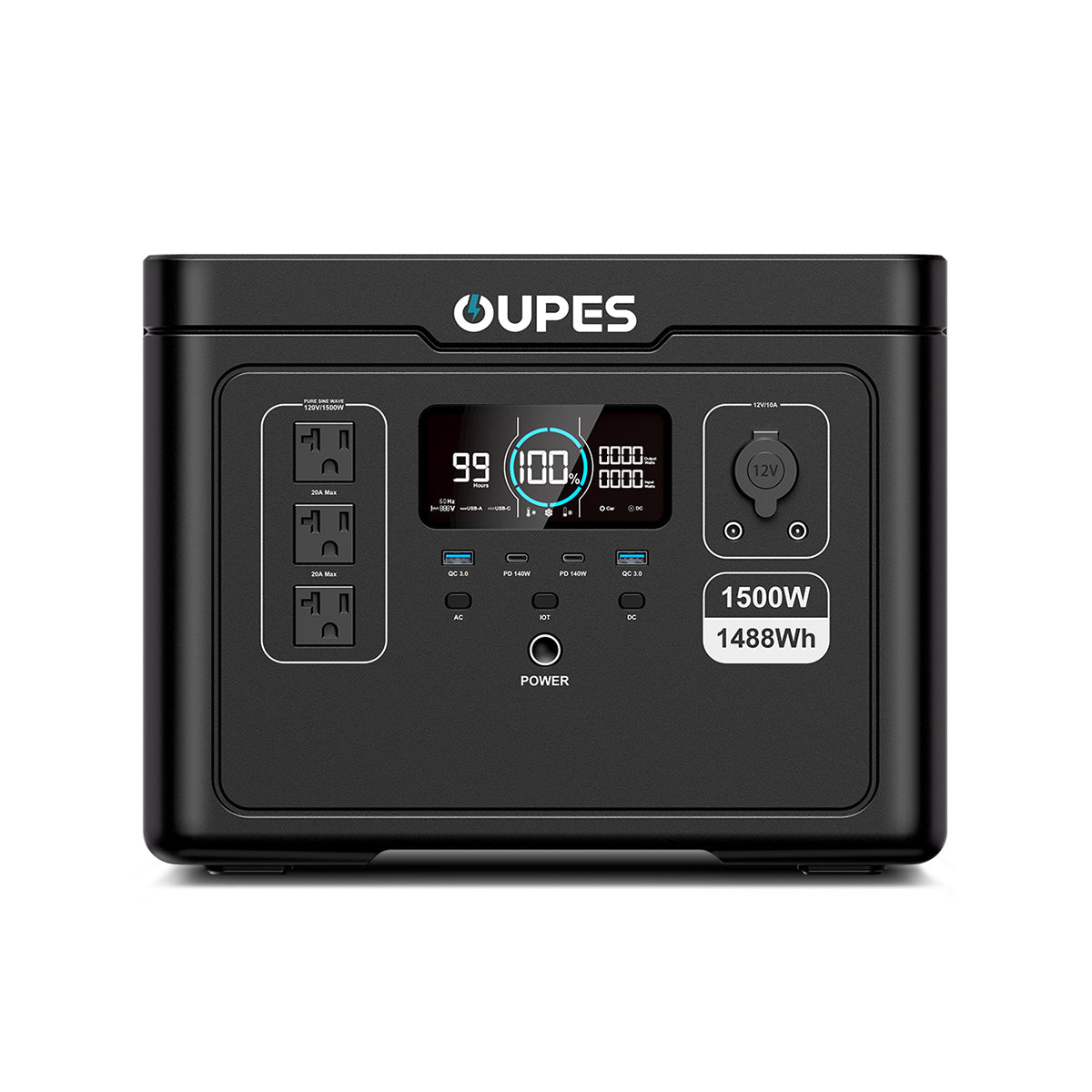 OUPES Exodus 1500 + 240W Solar Panel | Solar Generator Kits