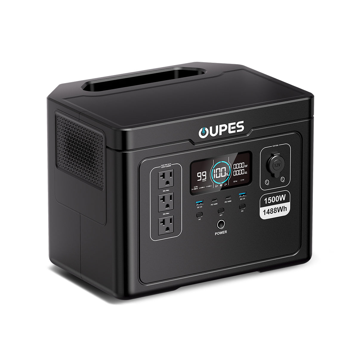 OUPES Exodus 1500 + 2*240W Solar Panel | Solar Generator Kits
