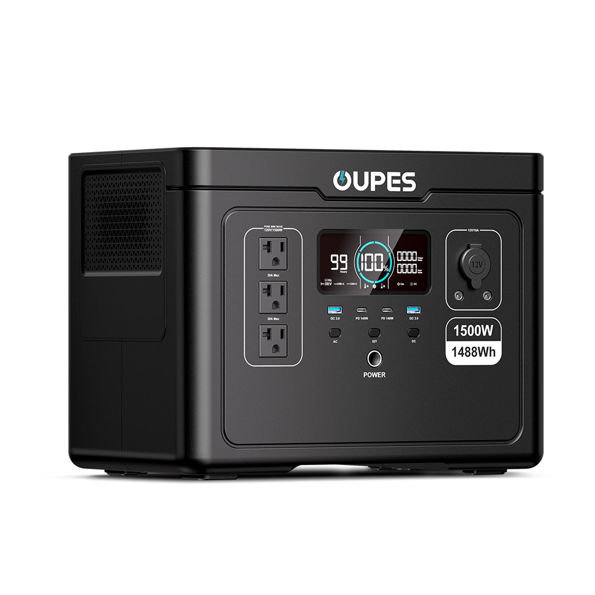 OUPES Exodus 1500 + 2*240W Solar Panel | Solar Generator Kits