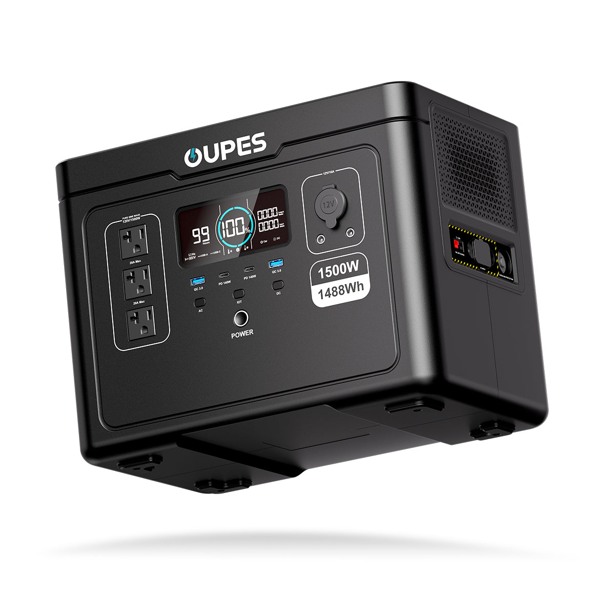 OUPES Exodus 1500 + 240W Solar Panel | Solar Generator Kits