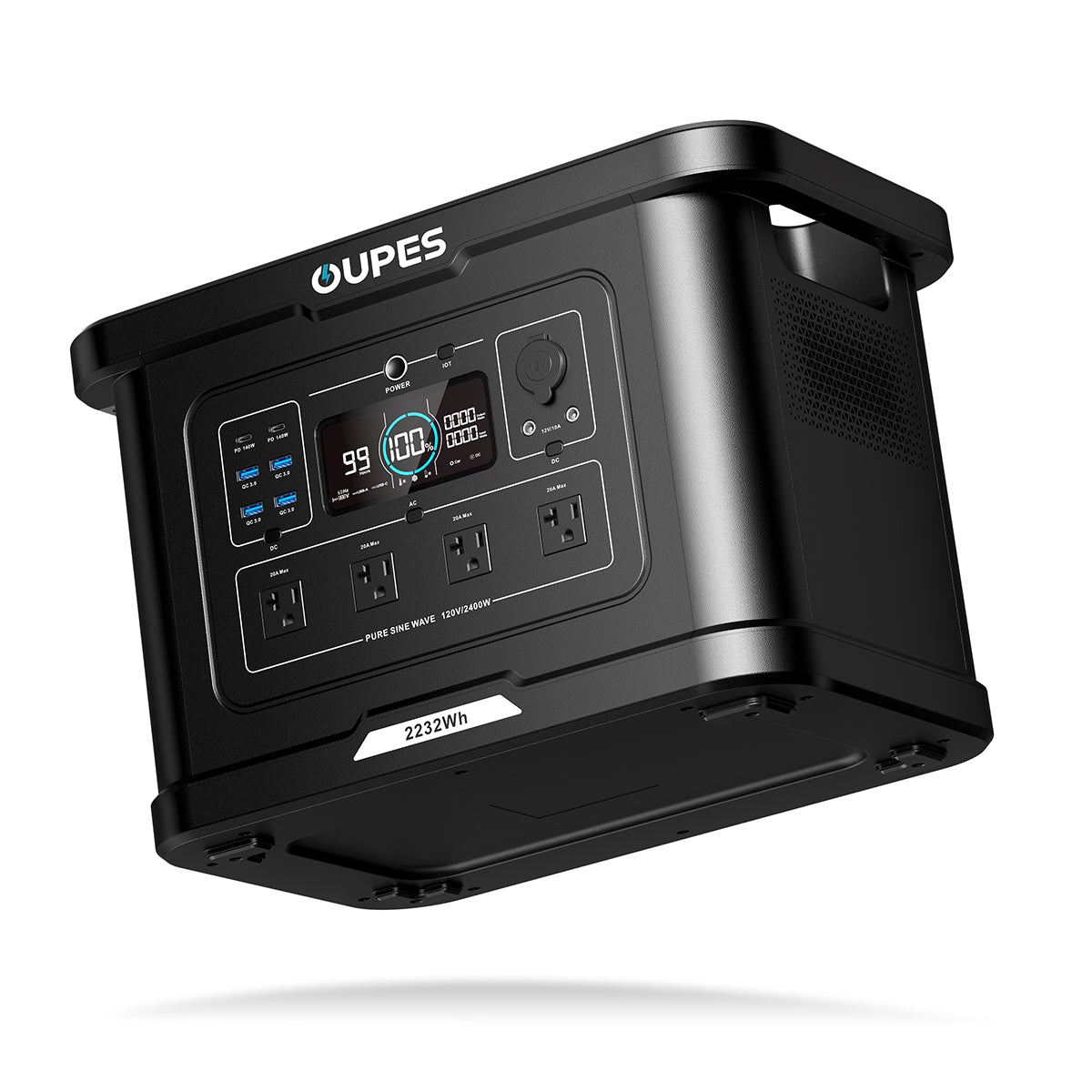OUPES Exodus 2400 + 2*240W Solar Panel | Solar Generator Kits