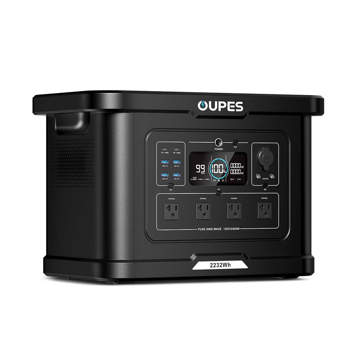 OUPES Exodus 2400 + 240W Solar Panel | Solar Generator Kits